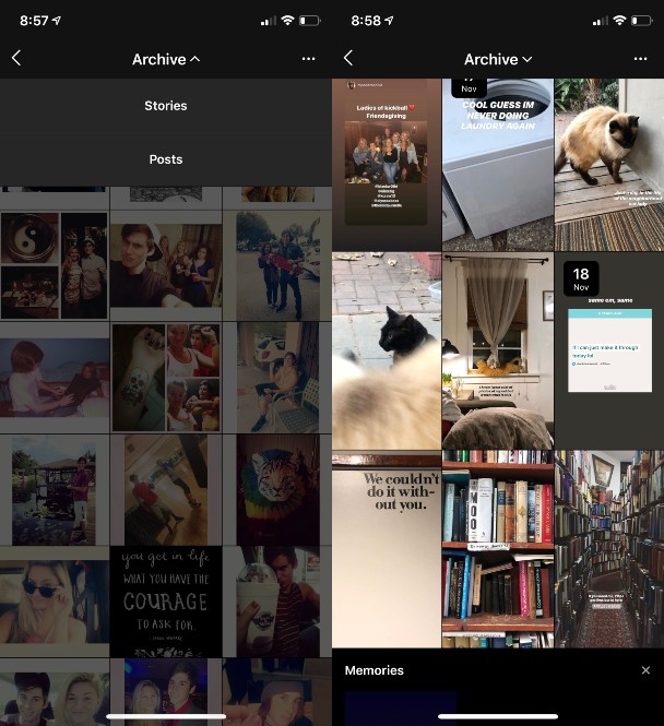 Was ist das Instagram-Archiv und wie finde ich es auf meinem iPhone? 