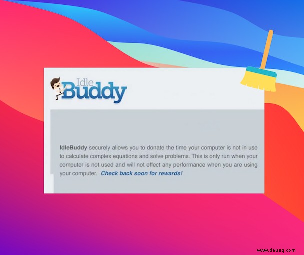 So entfernen Sie IdleBuddy auf Ihrem Mac 