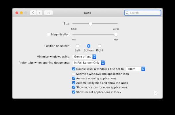 So fügen Sie Apps zum Dock auf dem Mac hinzu 