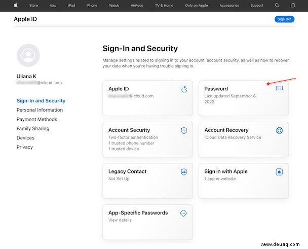 Eine schnelle Möglichkeit, Ihre Apple-ID auf dem Mac zu ändern 