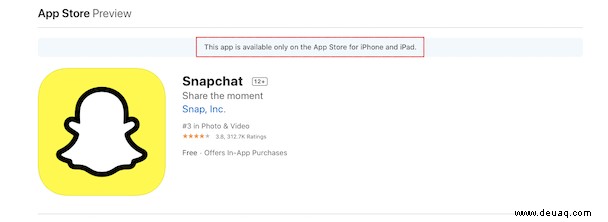 So verwenden Sie Snapchat auf dem Mac 