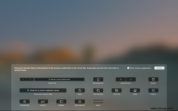 Möchten Sie die Touch Bar auf dem Mac anpassen? Hier ist wie 