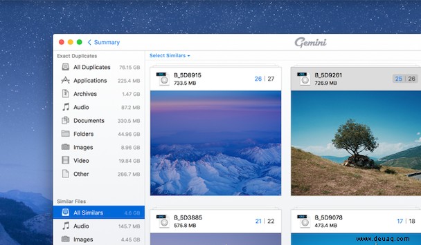 So finden und löschen Sie Duplikate auf dem Mac 