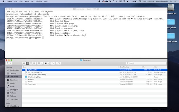 So finden und löschen Sie Duplikate auf dem Mac 