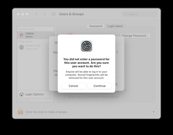 So entfernen Sie das Passwort von Ihrem Mac 