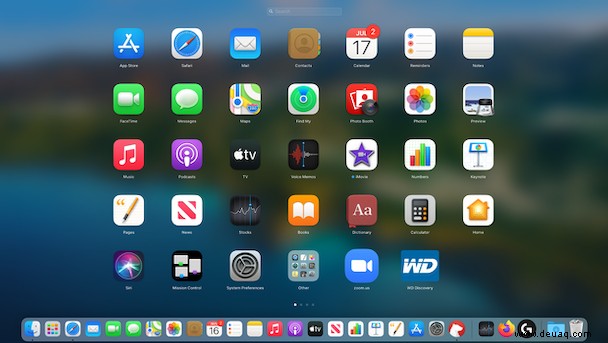 So löschen Sie Apps von Launchpad auf Ihrem Mac 