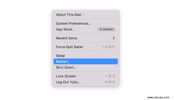 Was passiert, wenn das erzwungene Beenden auf Ihrem Mac nicht funktioniert? 