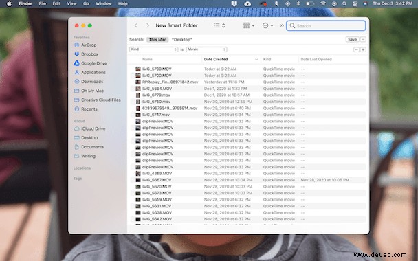 So finden Sie doppelte Videos auf dem Mac 