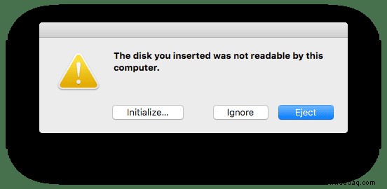 Was tun, wenn die Meldung „Der eingelegte Datenträger konnte von diesem Computer nicht gelesen werden“ angezeigt wird? 