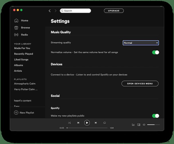 So beschleunigen Sie Spotify auf Ihrem Mac 