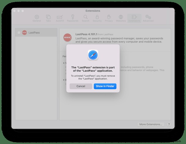 So deinstallieren Sie LastPass von Ihrem Mac 