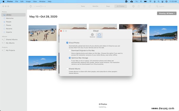 Warum werden meine iCloud-Fotos nicht mit meinem Mac synchronisiert? 