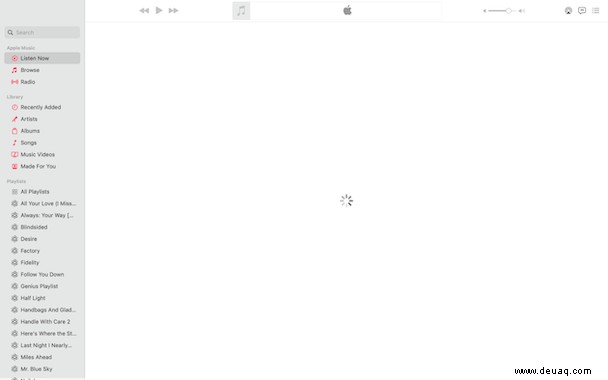 Folgendes tun, wenn Apple Music auf Ihrem Mac nicht funktioniert 
