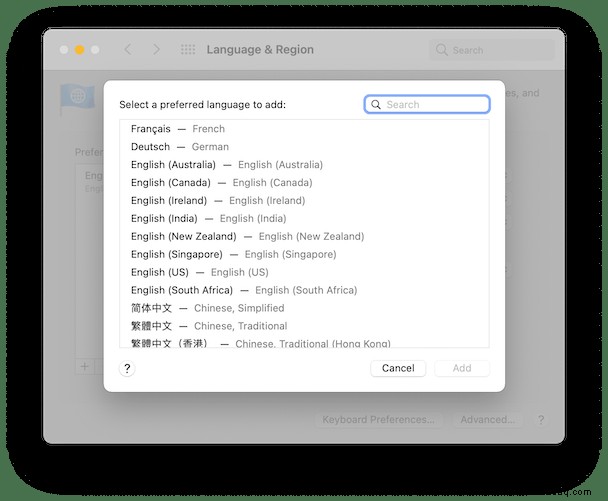 So ändern Sie die Sprache auf Ihrem Mac 