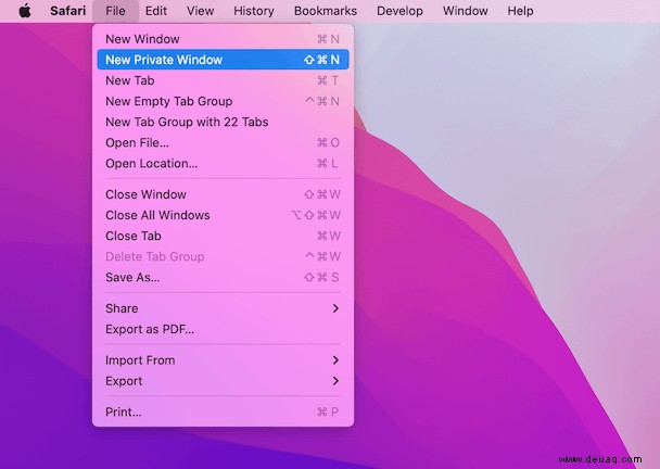 Möglichkeiten, den Suchverlauf auf Ihrem Mac vollständig zu löschen 