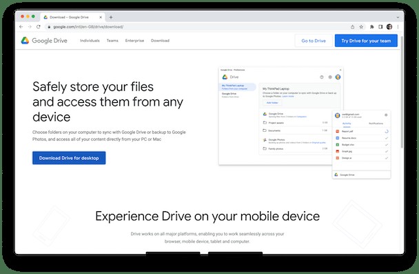 Google Drive funktioniert nicht auf einem Mac 