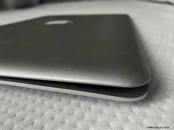 Was Sie tun sollten, wenn Ihr MacBook einen aufgeblähten Akku hat 
