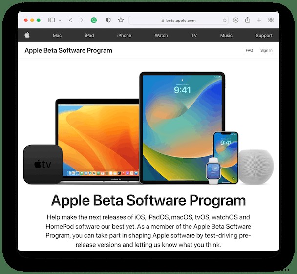 So installieren Sie macOS Ventura Beta:Eine Schritt-für-Schritt-Anleitung 