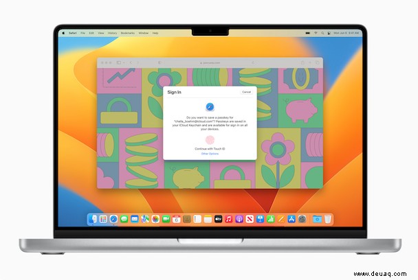 Passkeys:der nächste Schritt in Sachen macOS-Sicherheit 