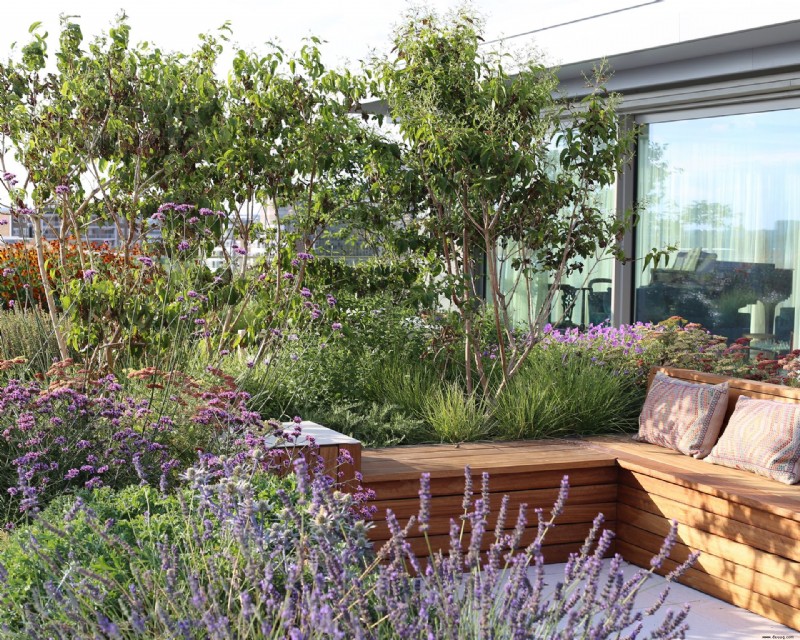 Dachgartenideen – Verwandeln Sie Ihre Terrasse in eine Mini-Gartenbauoase 