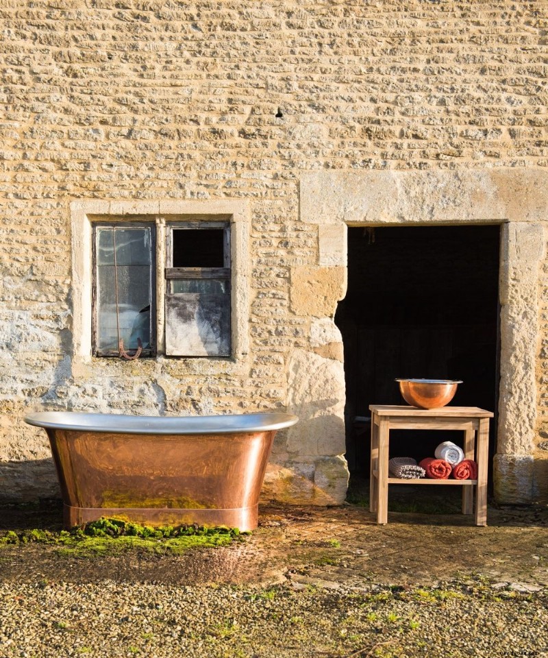 So gestalten Sie ein Outdoor-Badezimmer für einen wahrhaft dekadenten Sommer 