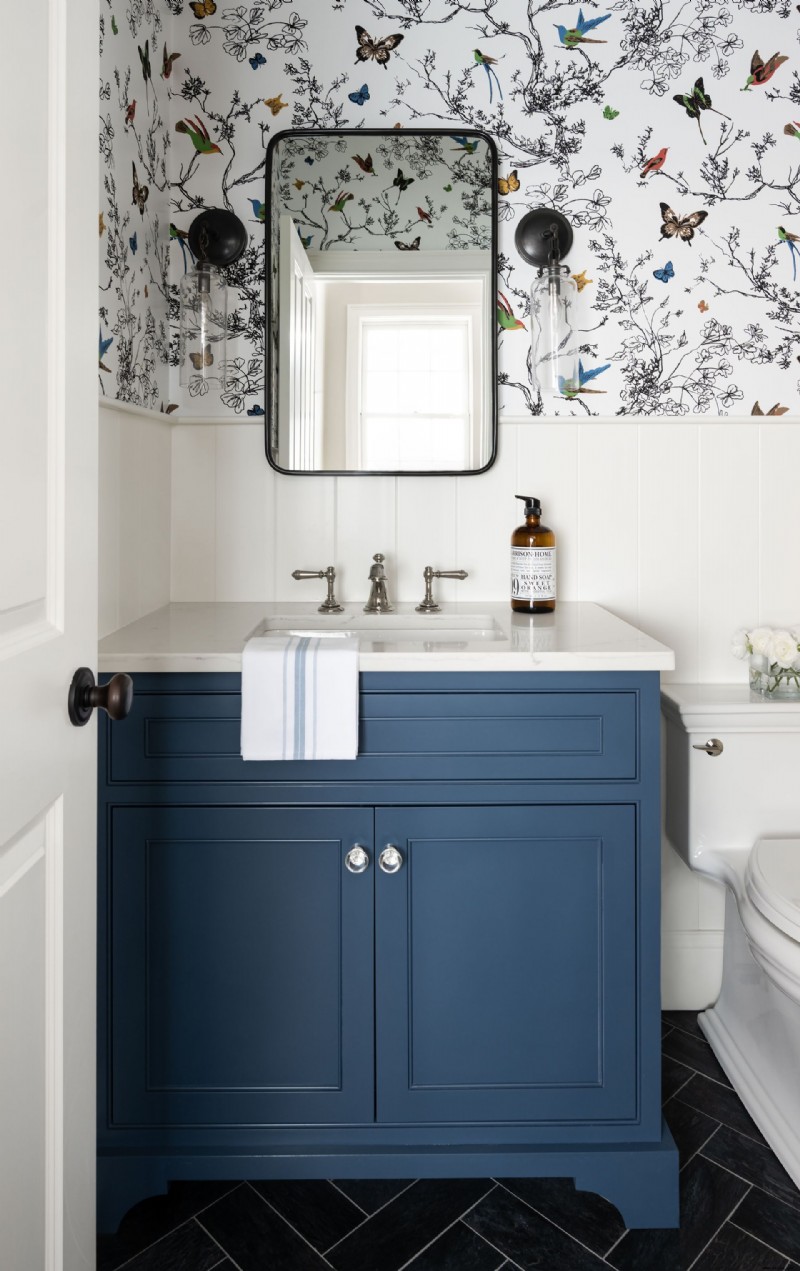 Waschtischideen für Gästetoiletten – 10 Möglichkeiten, um diesem kleinen Raum ein Gefühl von Ordnung zu verleihen 