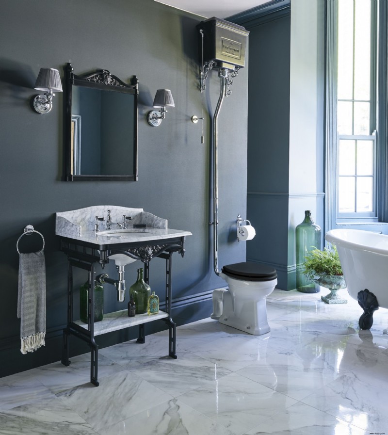 Landhaus-Badezimmerideen – 30 grob-luxuriöse Badezimmer und Ensuites 