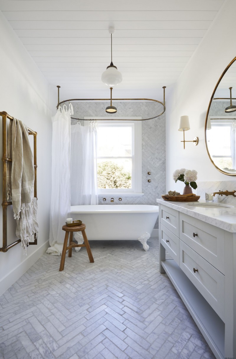 Ideen für weiße Badezimmerfliesen – 10 Möglichkeiten mit weißen Fliesen 