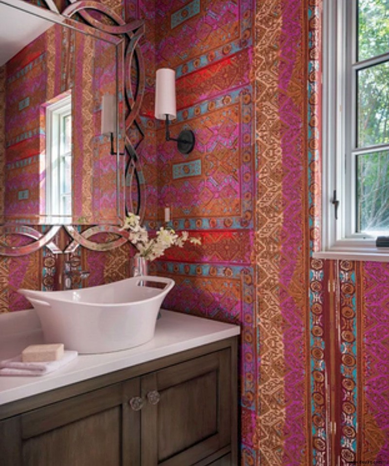 Gästetoilette Wanddekoration – wie wählt man eine Tapete für eine Gästetoilette aus? 