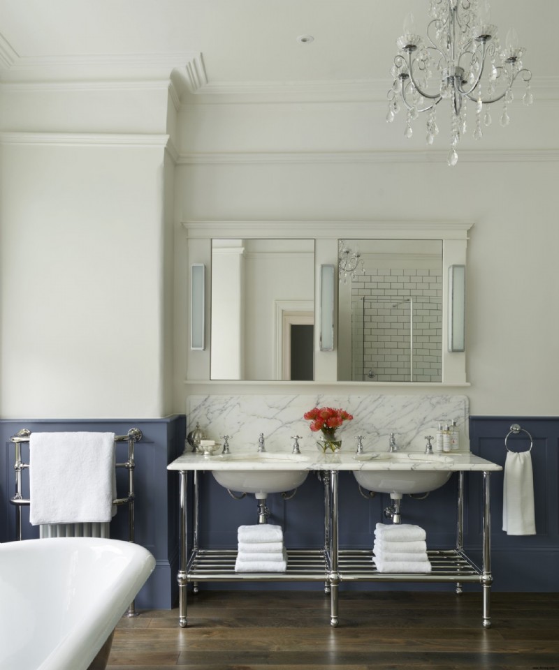 Ideen für Badezimmer-Kronleuchter – 10 Möglichkeiten, Ihrem Waschraum eine opulente Beleuchtung zu verleihen 