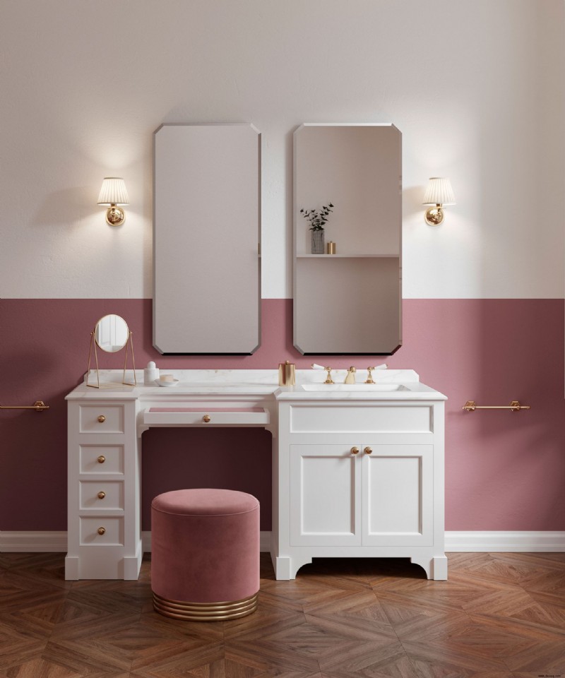 Design eines Badezimmer-Waschtischs – So wählen Sie den perfekten Waschtischunterschrank aus 