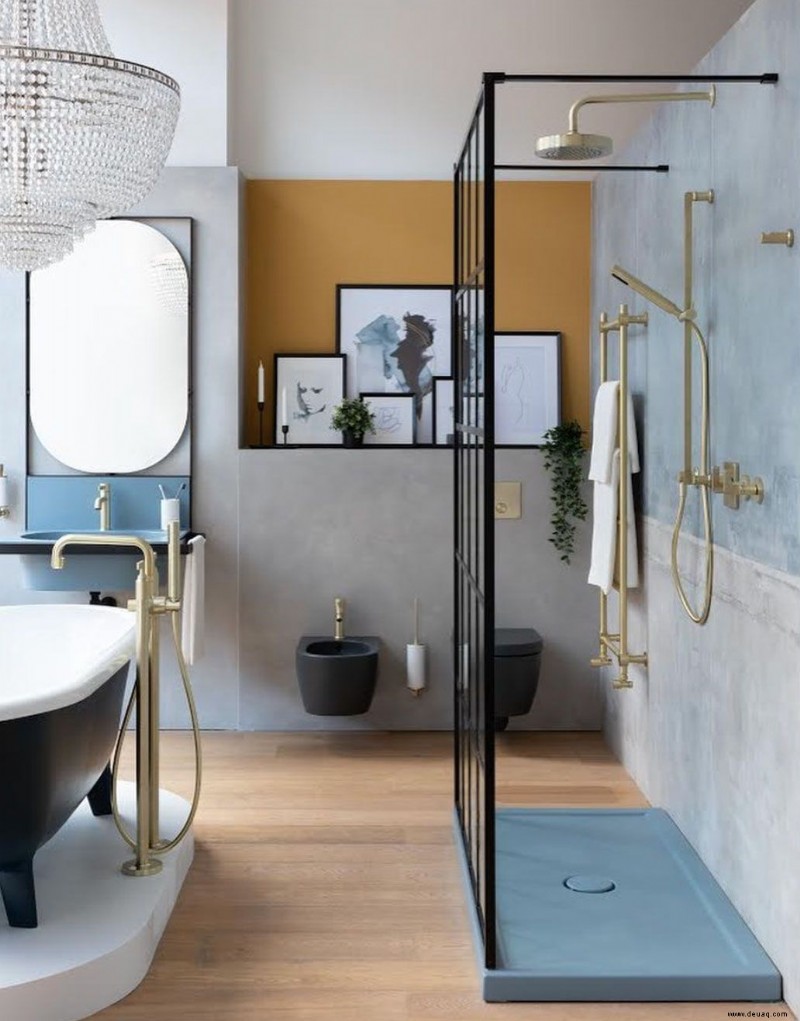 Ideen für Badezimmerkunst – 10 Möglichkeiten, einen einzigartigen, persönlicheren Raum zu schaffen 