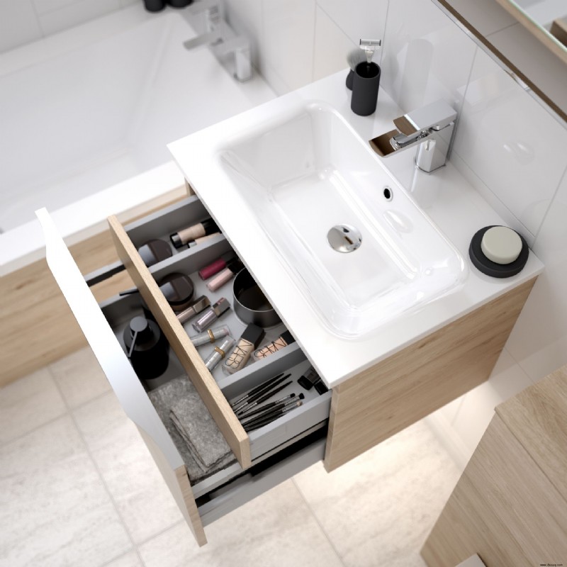 Organisation eines Badezimmer-Waschtischs – 10 Möglichkeiten, das Nötigste zu bestellen 