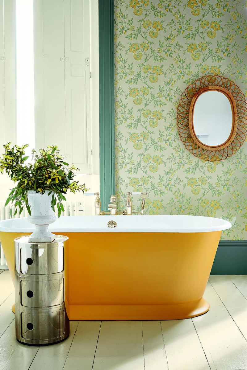 Gelbe Badezimmerideen – 10 aussagekräftige Farbschemata für einen fröhlichen Raum 