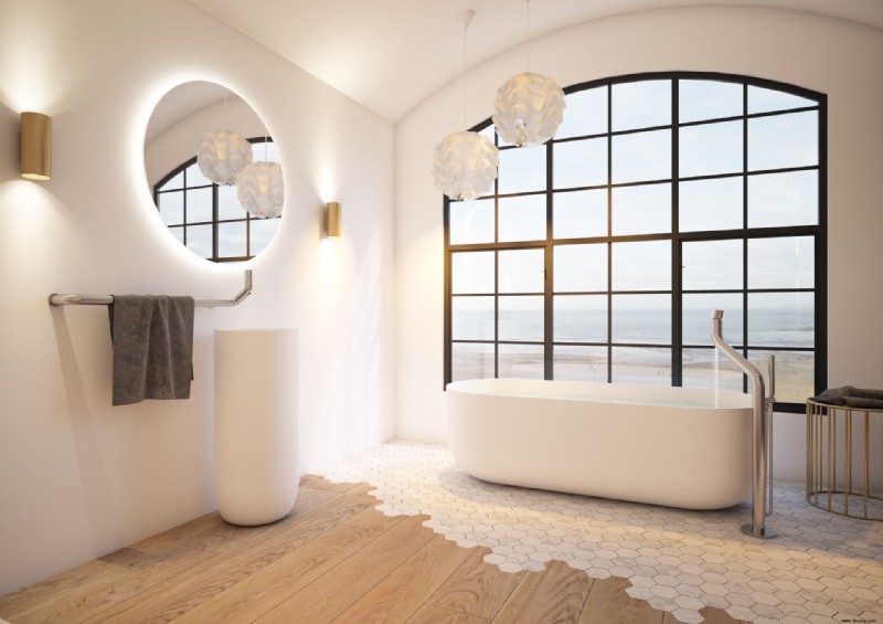Ideen für große Badezimmer – 10 Möglichkeiten, ein großes Badezimmer zu gestalten 