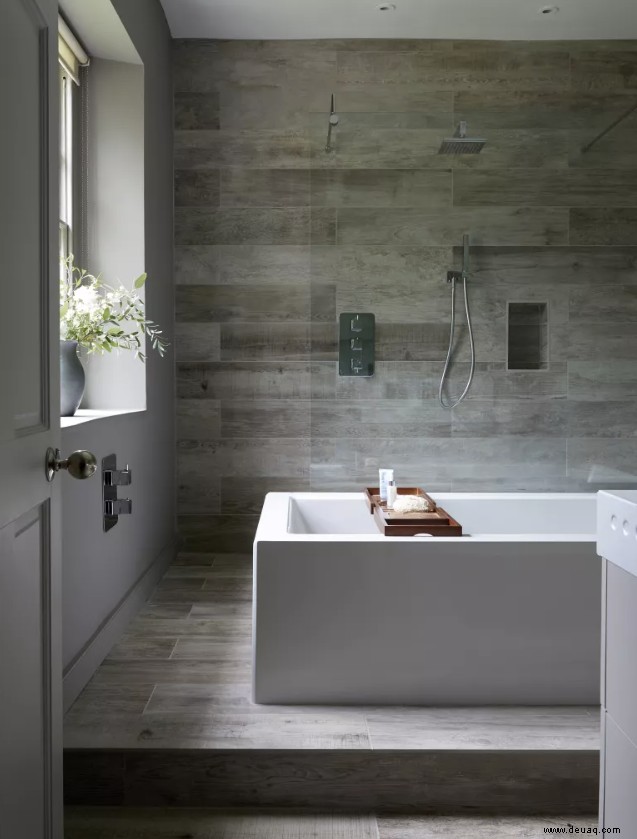 Ideen für kleine Badezimmerböden – um einen Raum mit großem Stil zu schaffen 
