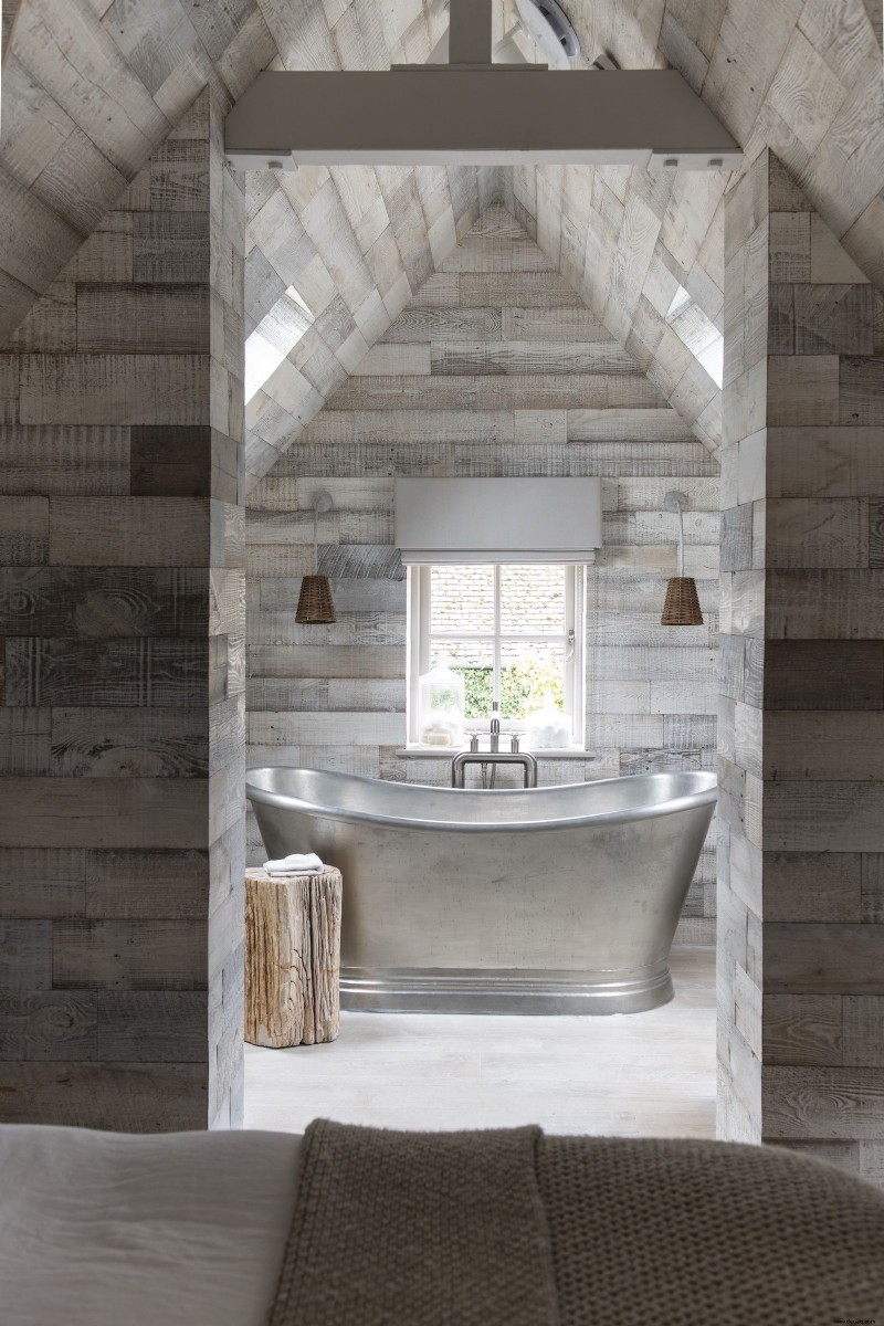 Graue und weiße Badezimmerideen – 11 inspirierende monochrome Schemata 