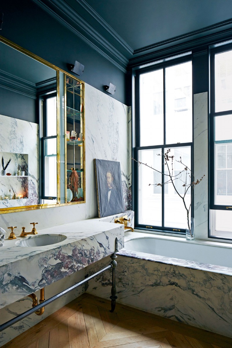 Graue und weiße Badezimmerideen – 11 inspirierende monochrome Schemata 