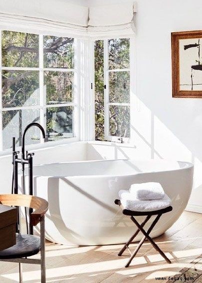 Badezimmerideen für Bauernhäuser – 34 Möglichkeiten, Rustikales mit Chic zu kombinieren 