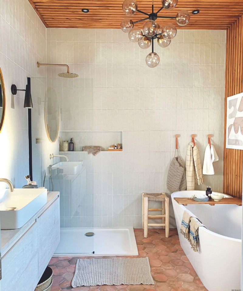 Ideen für strukturierte Badezimmerwände – 10 Möglichkeiten, mit fantasievollen Behandlungen Interesse zu wecken 