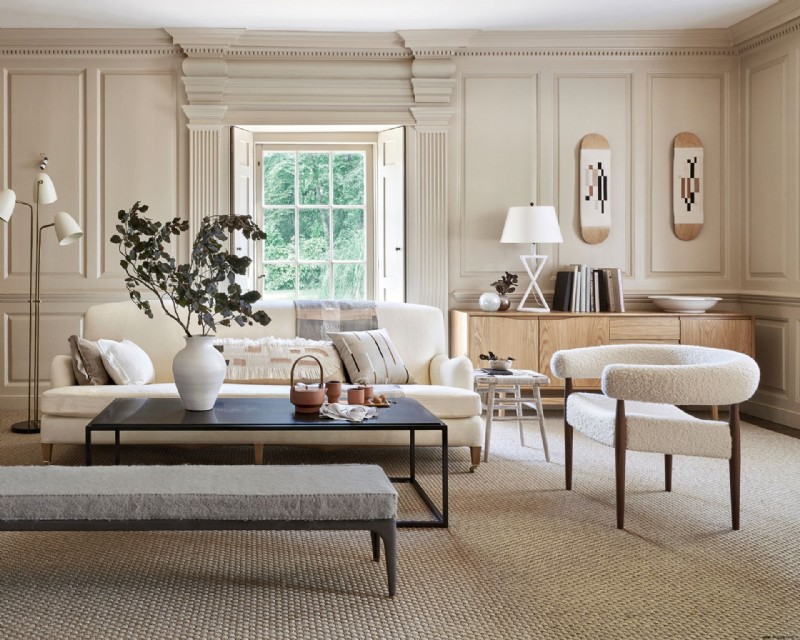Ideen für das Wohnzimmer mit weißen Sofas – 10 Tipps für die Wahl des ultimativen neutralen Statements 