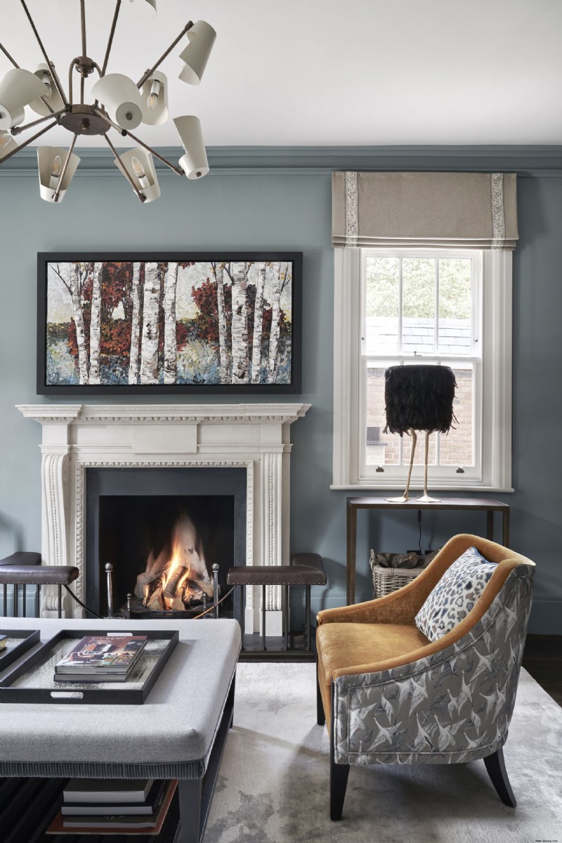 Blaue und graue Wohnzimmerideen – 10 Möglichkeiten, diese vielseitige Paarung zu verwenden 