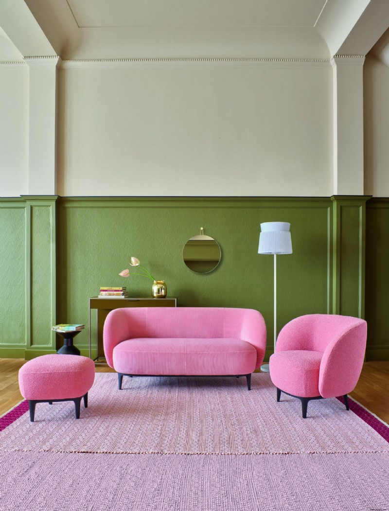 Farbideen für Wandakzente im Wohnzimmer – 16 Möglichkeiten, einen stilvollen Blickfang zu schaffen 