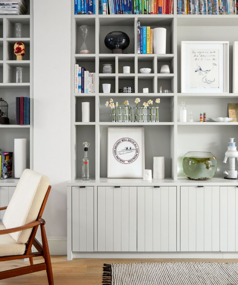 Ideen für die Aufbewahrung kleiner Wohnzimmer – 30 schicke Möglichkeiten, einen Platz für alles zu schaffen 
