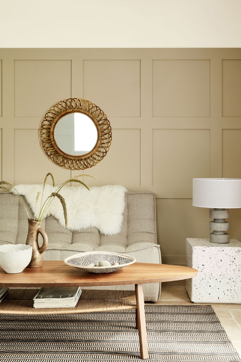 Beige Couch-Wohnzimmer-Ideen – 11 vielseitige, neutrale Looks 