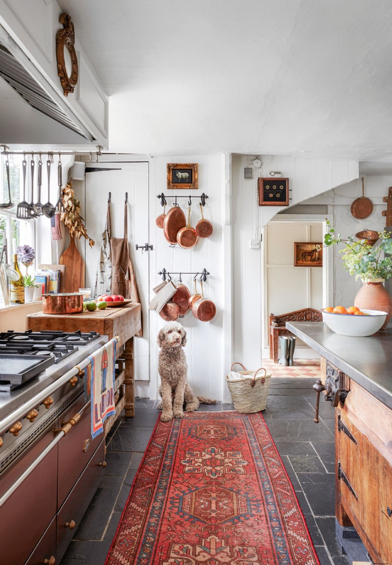 Ideen für Küchenteppiche – 10 Designs, die Ihrem Boden Wärme, Farbe und Muster verleihen 
