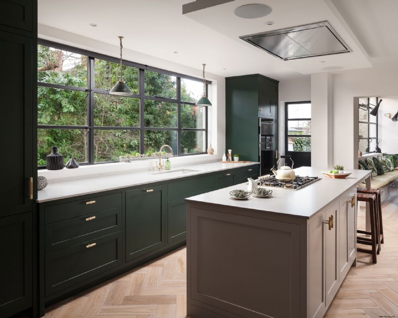 So entwerfen Sie eine moderne Küche – schaffen Sie einen eleganten, modernen Raum 