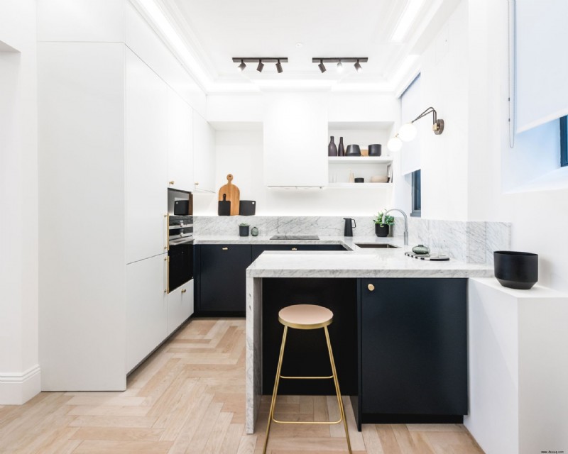 So planen Sie einen Grundriss für eine kleine Küche – Expertenlösungen für kompakte Räume 