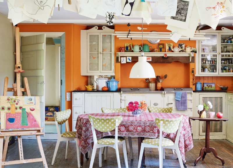 Boho-Küchendekor – 10 Designs für ein entspanntes Schema 