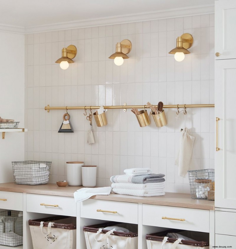 Ideen für Waschküchenregale – 12 Möglichkeiten, einen ordentlichen Raum zu schaffen 